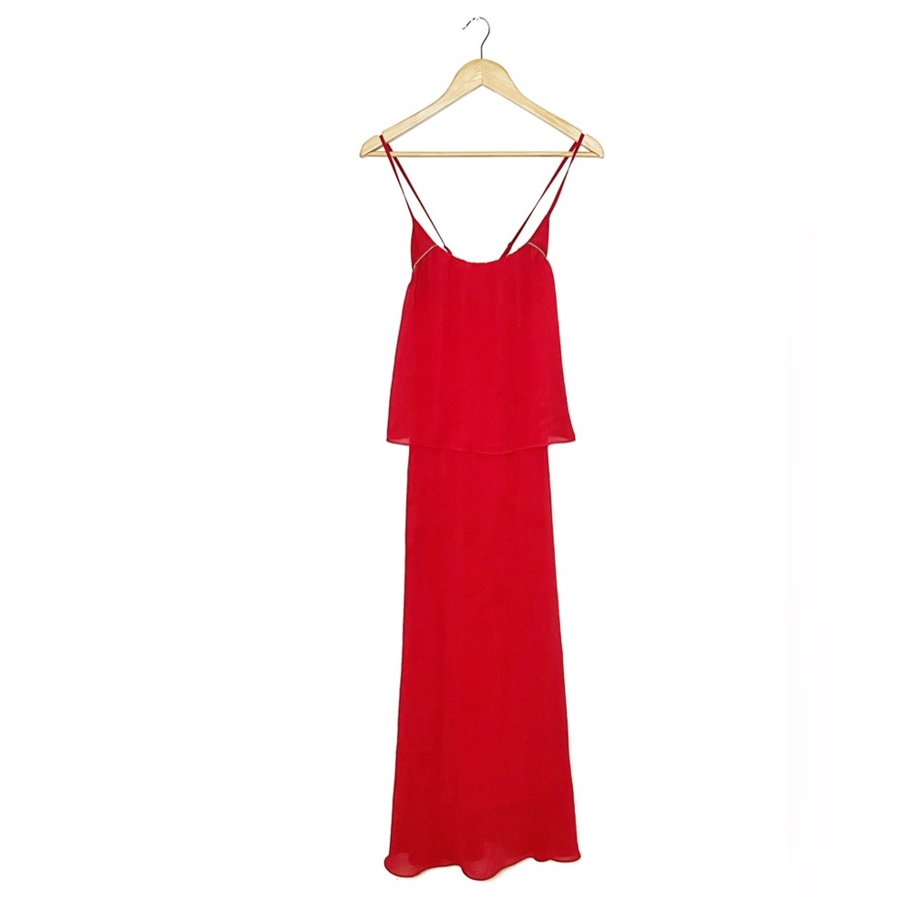 IKKS | Red Tiered Dress